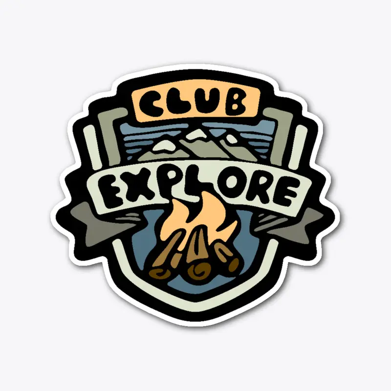 Club Explore Emblem Shield